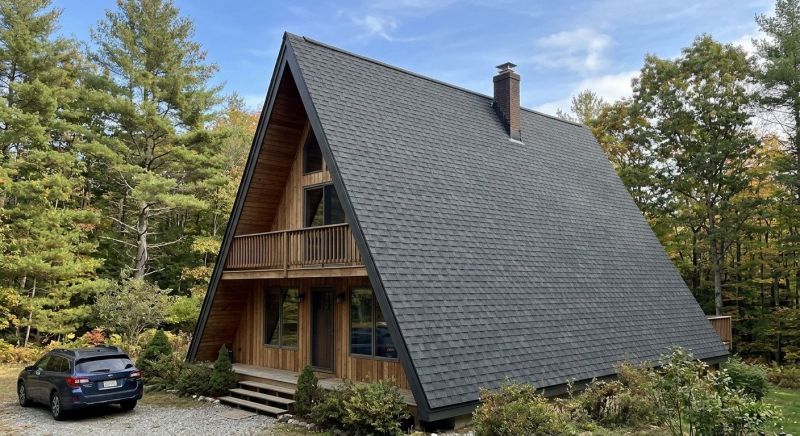 A Frame Roof Installation in Northville, MI