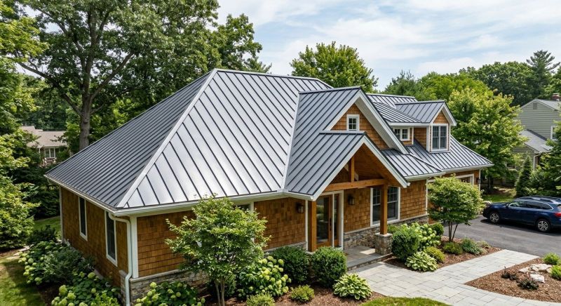 Aluminum Roof Replacement in Franklin, MI