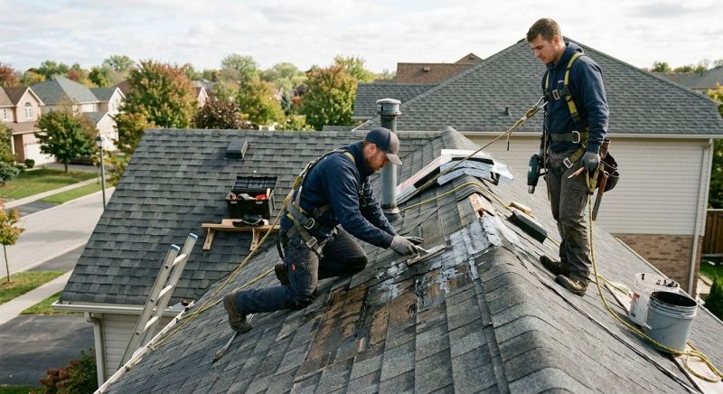 Asphalt Roof Leak Repair in Commerce Township, MI