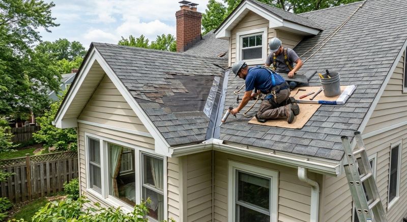 Asphalt Roof Repair in Taylor, MI