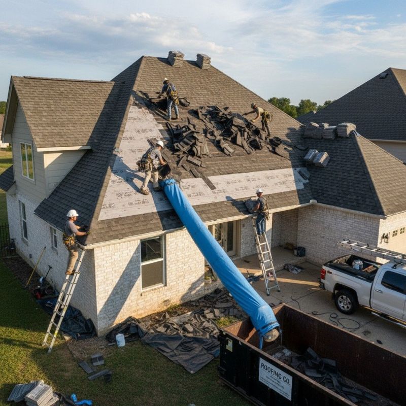 Asphalt Roof Replacement in Redford, MI