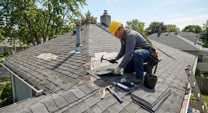 Asphalt Shingles Repair in Romulus, MI