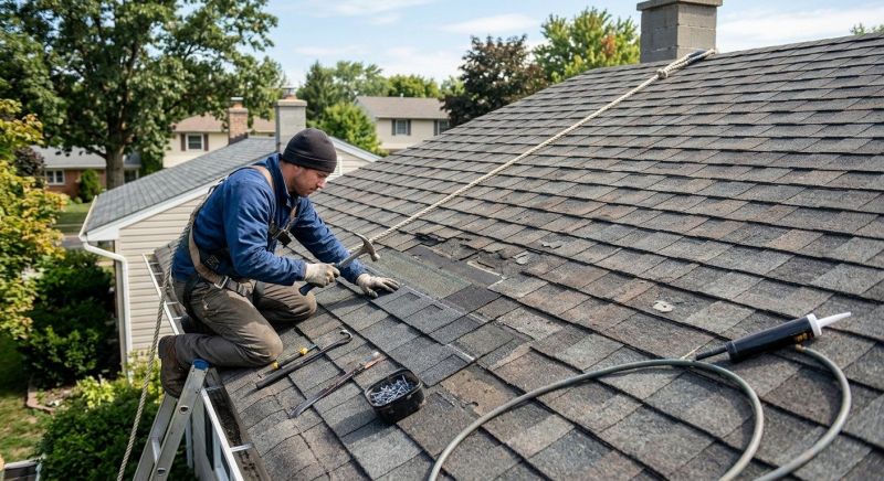 Asphalt Shingles Repair in Trenton, MI