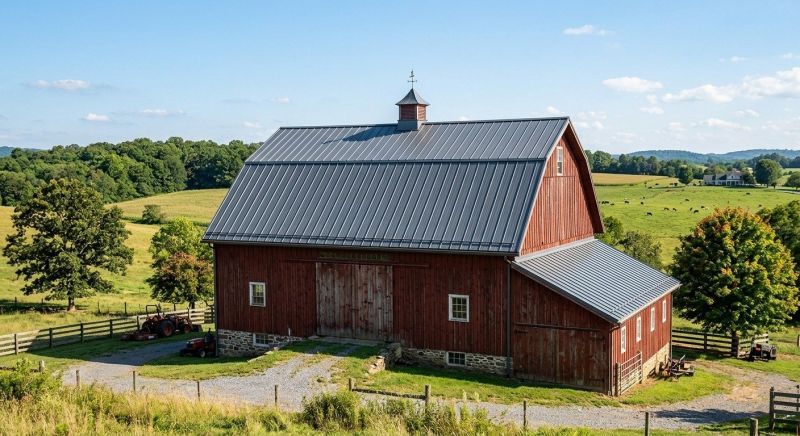 Barn Roof Replacement in Oak Park, MI
