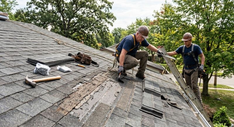 Damaged Roof Repair in Dearborn Heights, MI