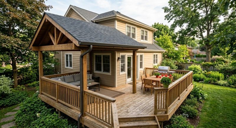 Deck Roof Construction in Northville, MI