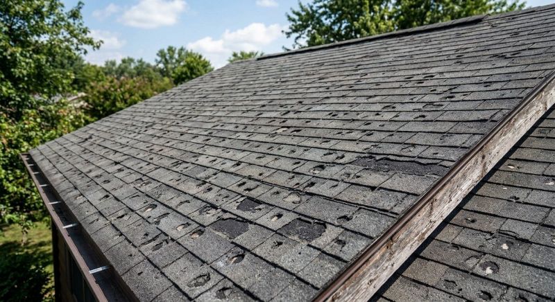 Hail Damage Roof Repair in Clarkston, MI