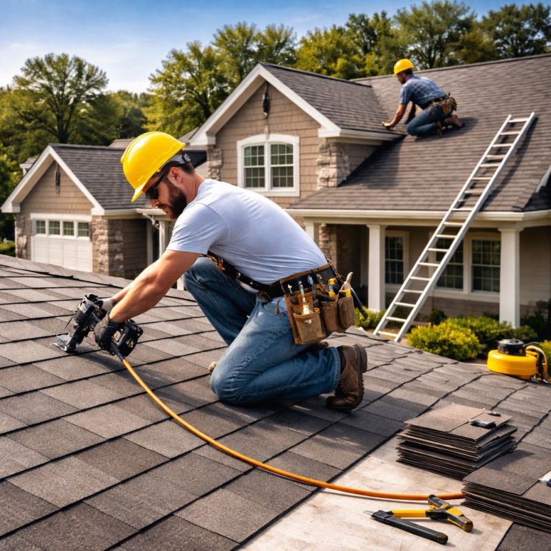 House Roof Installation in Plymouth, MI