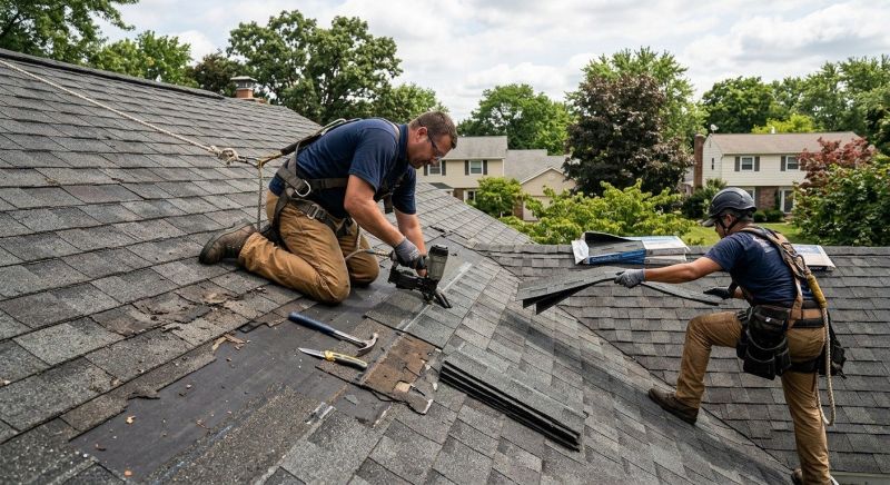 House Roof Repair in Milan, MI