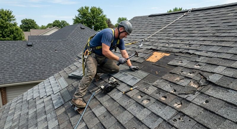 House Roof Repair in Redford, MI