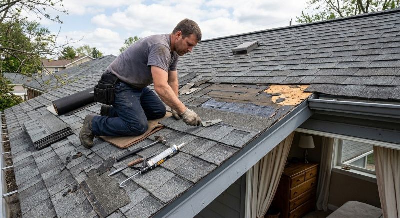 House Roof Repair in Trenton, MI