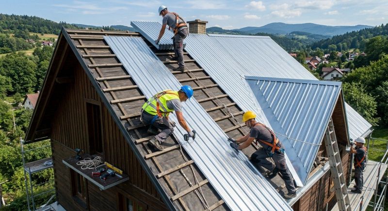 Metal Roof Installation in Berkley, MI