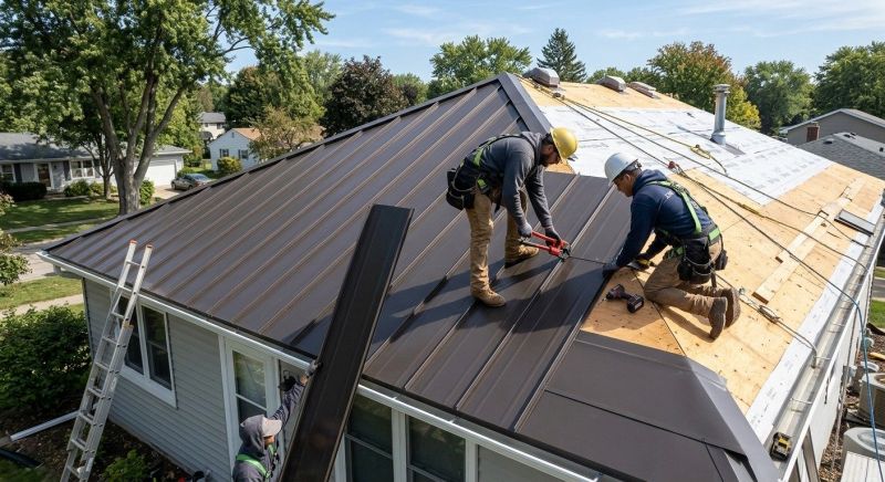 Metal Roof Installation in Dearborn, MI