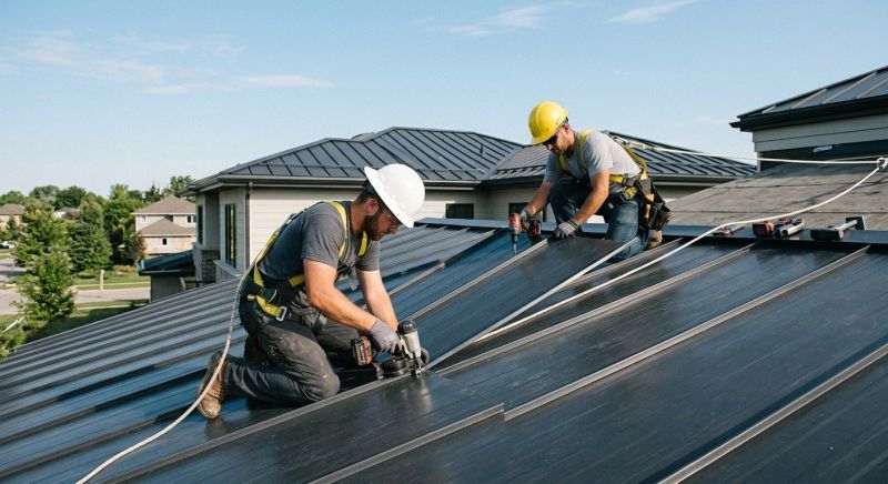 Metal Roof Installation in Dexter, MI