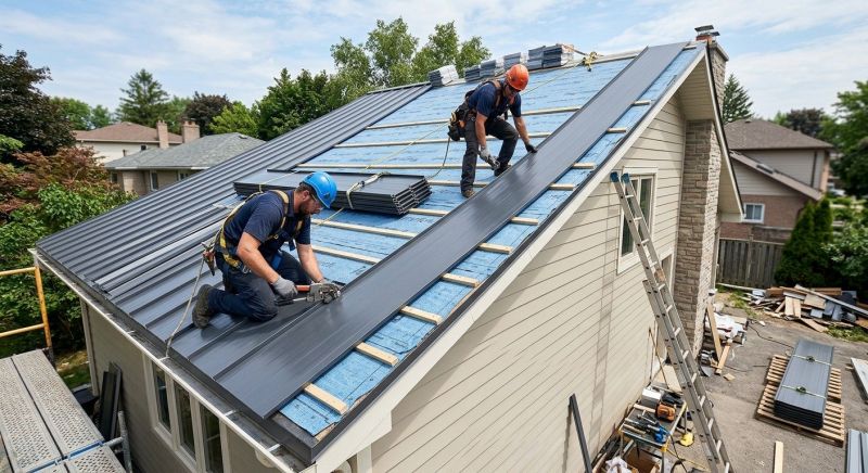 Metal Roof Installation in Ferndale, MI