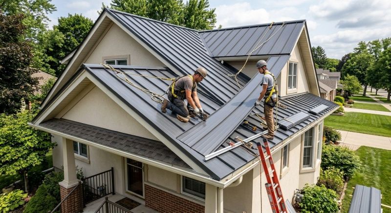 Metal Roof Installation in Plymouth, MI