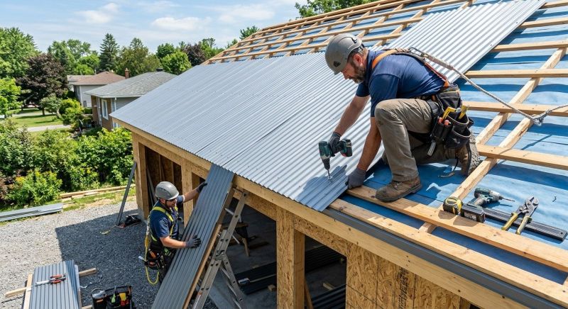 Metal Roof Installation in South Lyon, MI