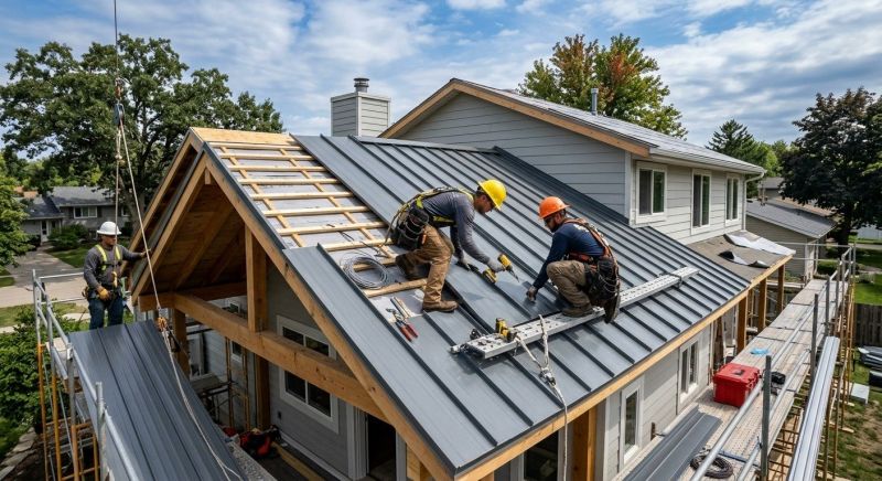 Metal Roof Installation in Waterford, MI