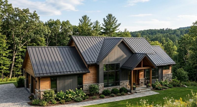 Metal Roof Replacement in Franklin, MI