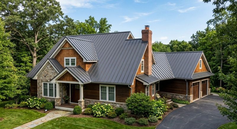 Metal Roof Replacement in Highland, MI