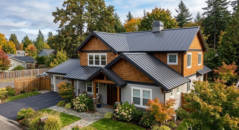 Metal Roof Replacement in Sterling Heights, MI