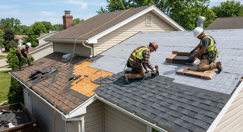 Ridge Cap Replacement in Northville, MI