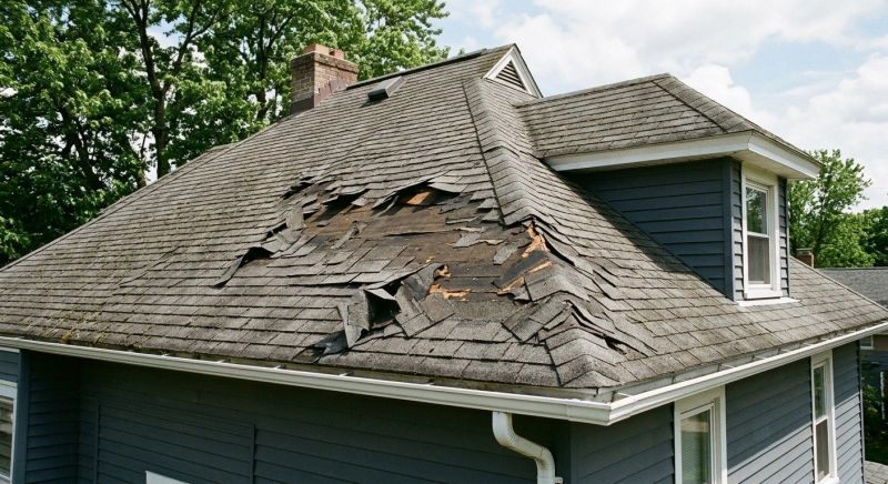 Roof Damage Repair in Belleville, MI