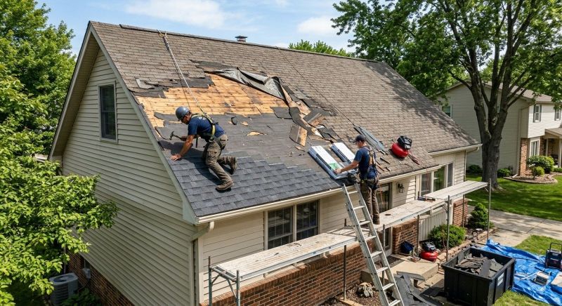 Roof Damage Repair in Taylor, MI