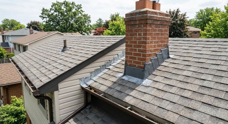 Roof Flashing Installation in Walled Lake, MI