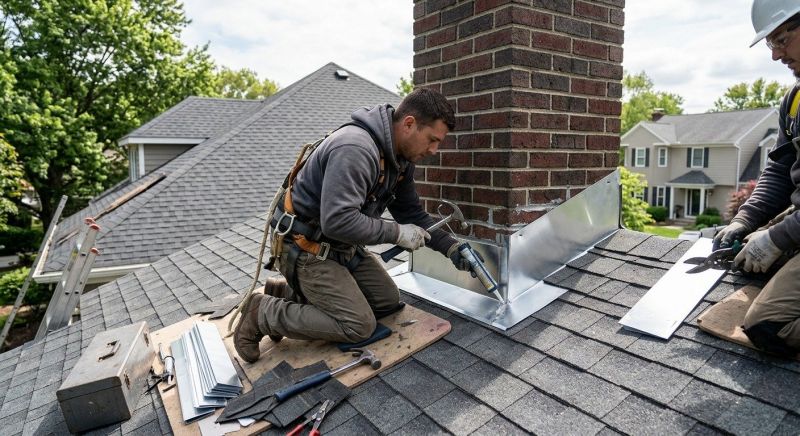 Roof Flashing Service in Saline, MI