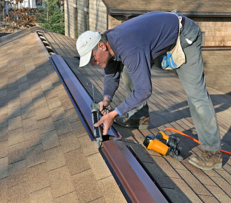 Roof Ridge Repair in Northville, MI