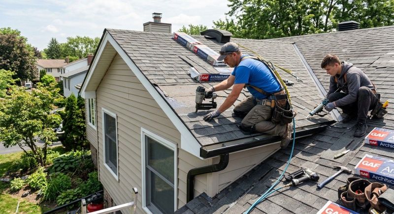 Roofline Repair in Northville, MI