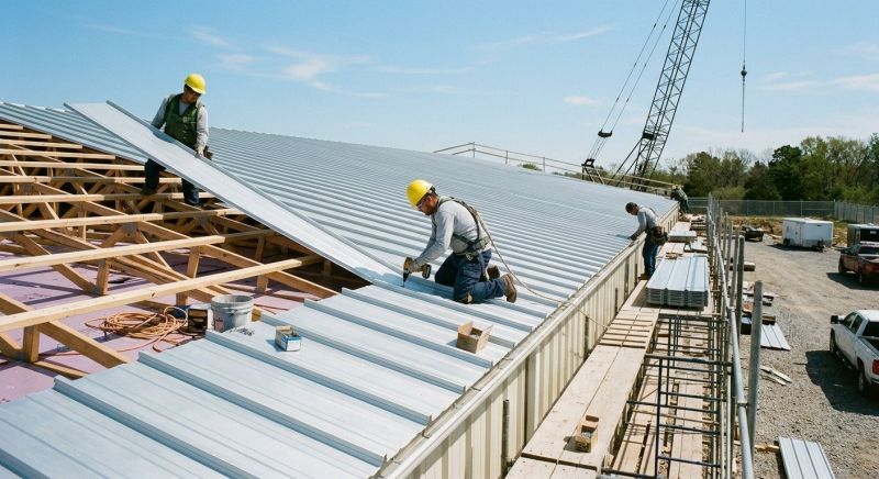 Sheet Roofing Installation in Ann Arbor, MI
