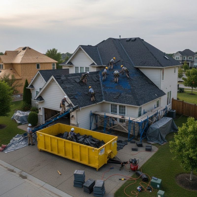 Shingle Roof Replacement in Walled Lake, MI