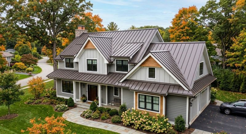 Steel Roof Replacement in Troy, MI