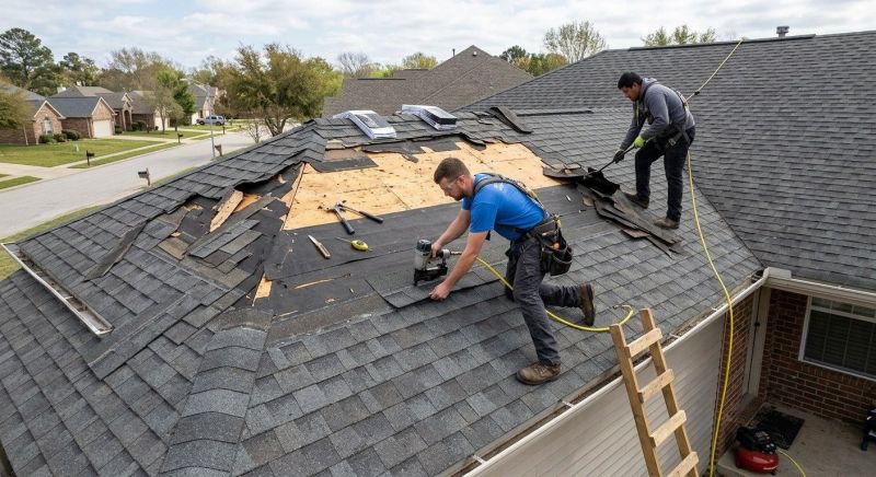 Storm Damage Roof Repair in Ann Arbor, MI