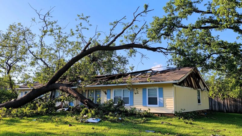 Storm Damage Roof Repair in Pinckney, MI
